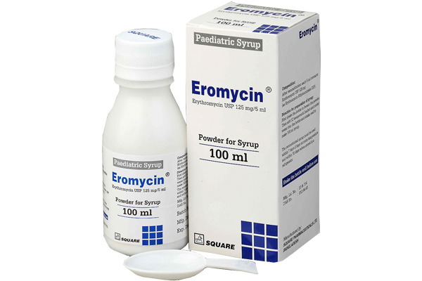 Erythromycin syrup 125mg