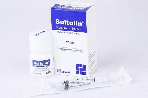 Salbutamol nebulizer price