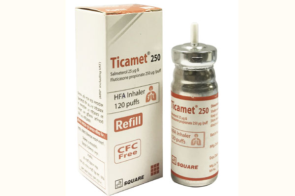 Ticamet<sup>™</sup> HFA